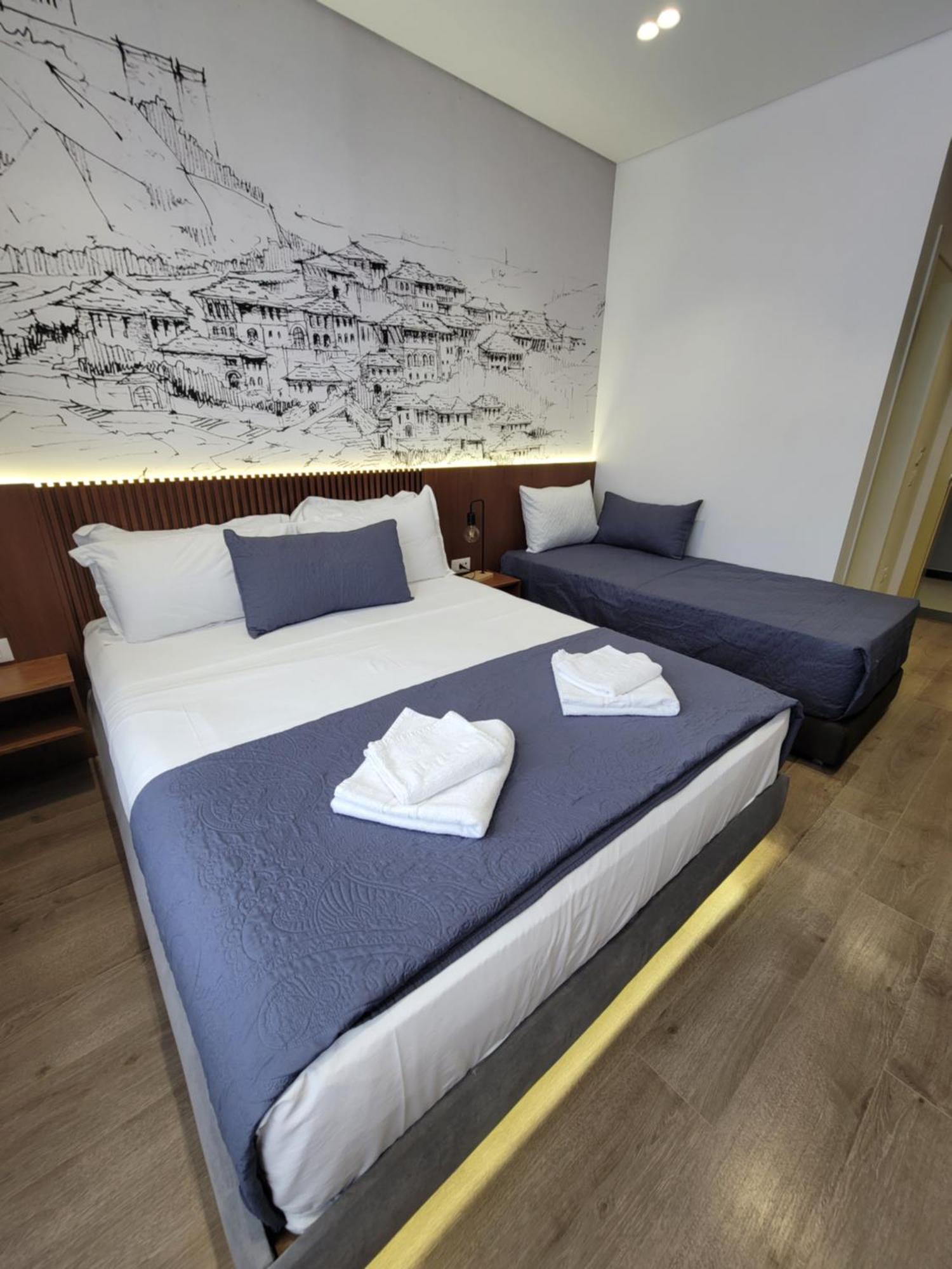 Gjirokastër Jani Studio Apartments חדר תמונה
